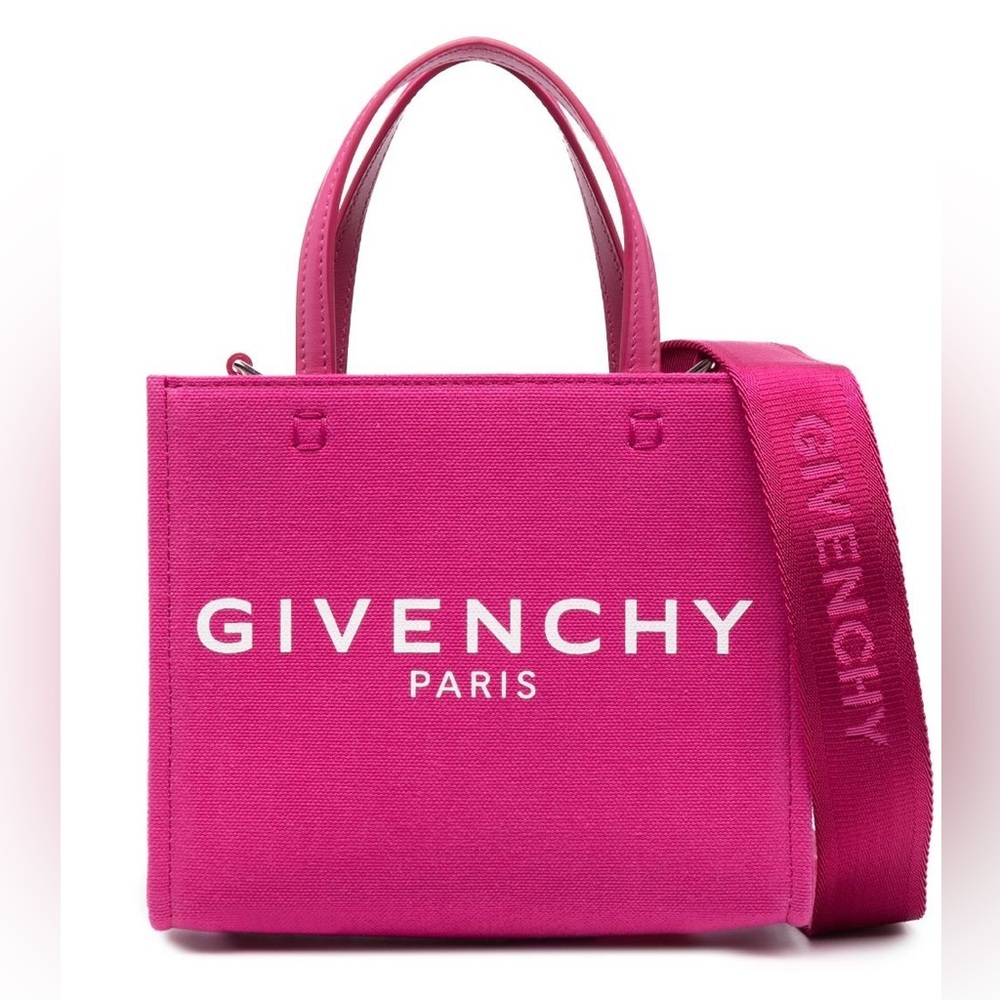 Givenchy G-Tote Mini Canvas Shopping Bag